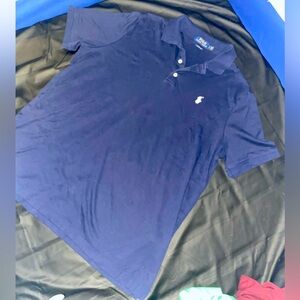 Mens Lg POLO Ralph Lauren Classic Fit Polo - Navy